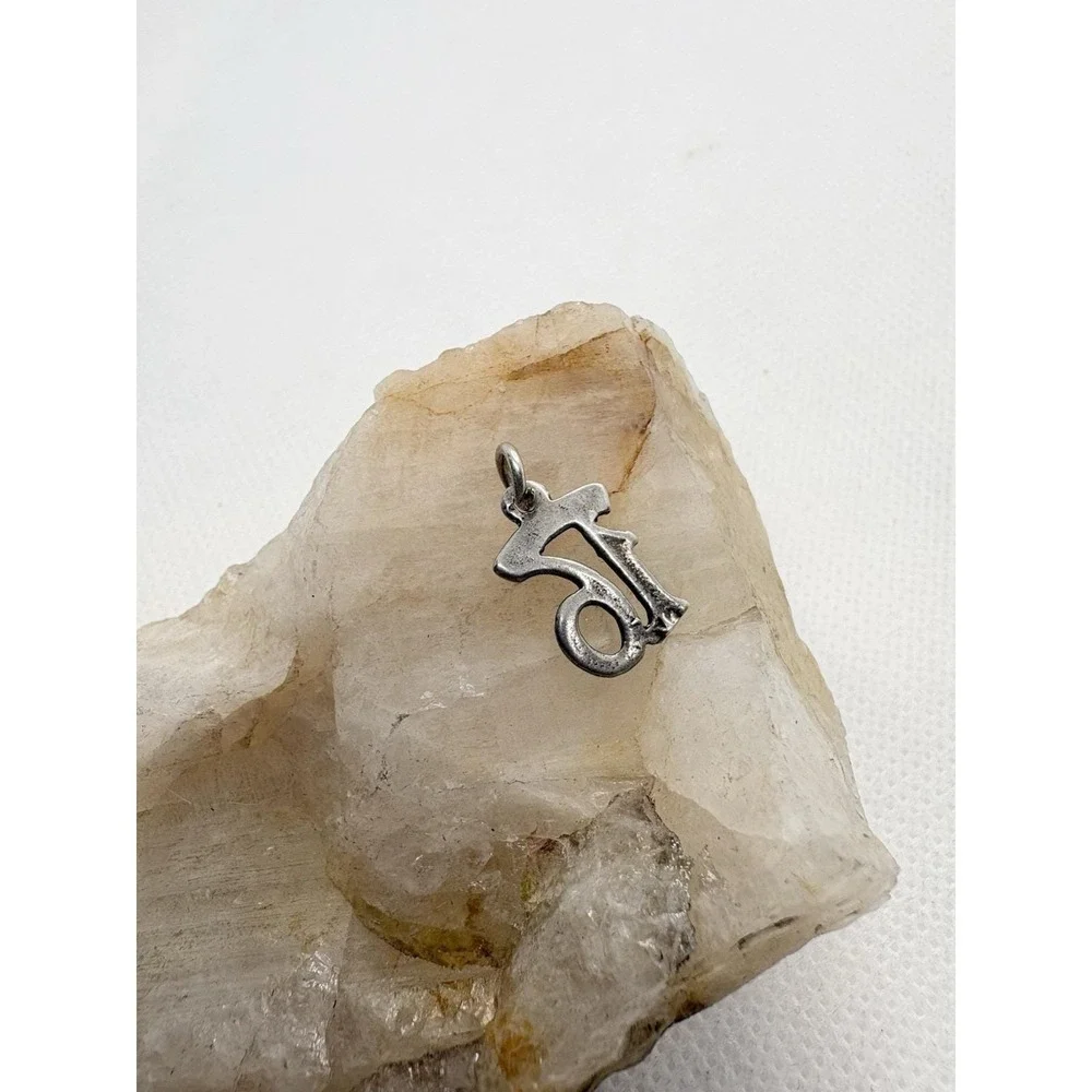 Vintage Sterling Silver Sweet 16 Charm Birthday Number 16 Bracelet Charm Tested‎